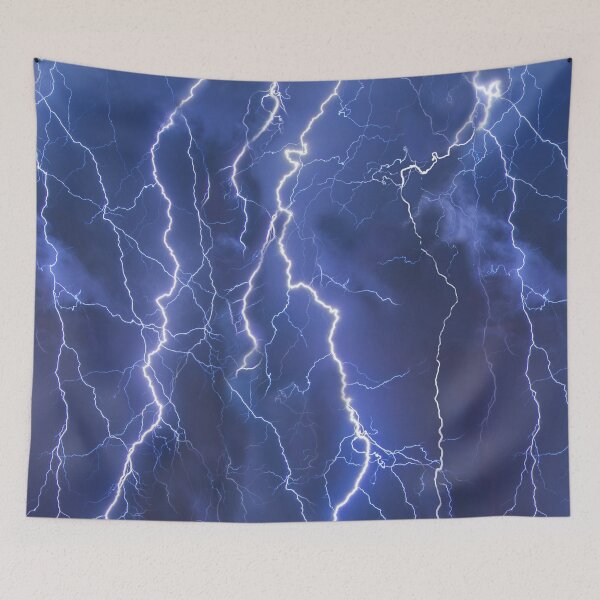 Item preview, Deslumbrante rayo azul designed and sold by Sky Diary Productions.