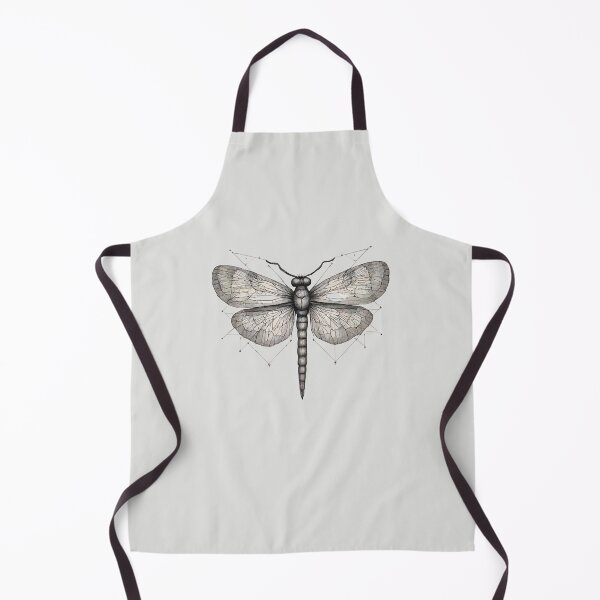 Item preview, Geometric Mosaic Dragonfly – Modern Animal Art designed and sold by Tklezardesigns.