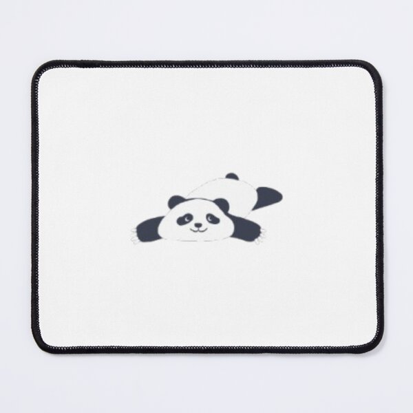 Item preview, Flat Panda Lying Down Minimalist Funny | Lazy Introvert Panda Gift for Her | Nap Lover Panda Tee designed and sold by SOLIORA  ATELIER.