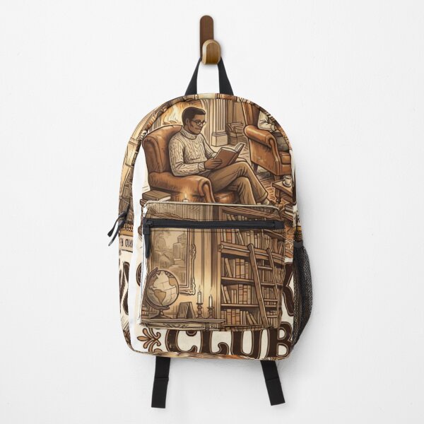Item preview, Vintage Bookworm Club Gathering Cozy Library Readers Illustration designed and sold by urbinet.