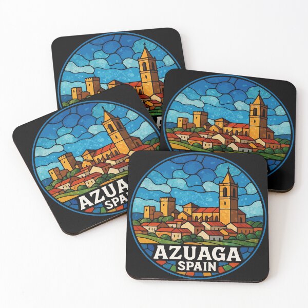 Artikelvorschau, Azuaga Spanien Buntglaskunst Reisen entworfen und verkauft von TomFrontierArt.
