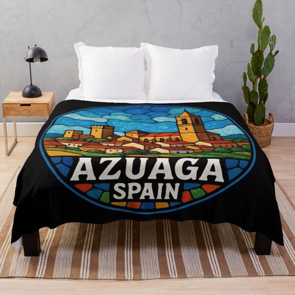Artikelvorschau, Azuaga Spanien Buntglaskunst Reisen entworfen und verkauft von TomFrontierArt.