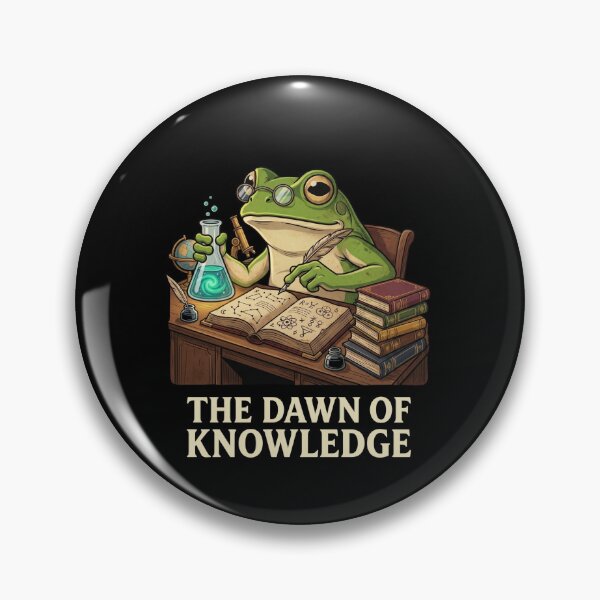 Item preview, The Dawn Of Knowledge Scholar Frog Academic Science Student Wisdom designed and sold by SofenArt.