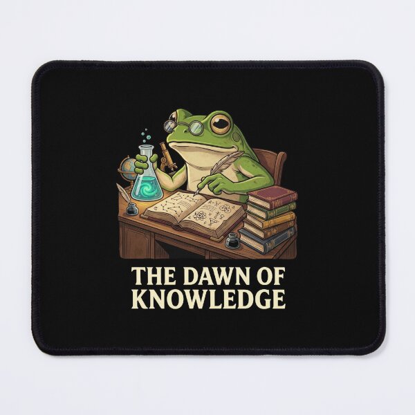 Item preview, The Dawn Of Knowledge Scholar Frog Academic Science Student Wisdom designed and sold by SofenArt.