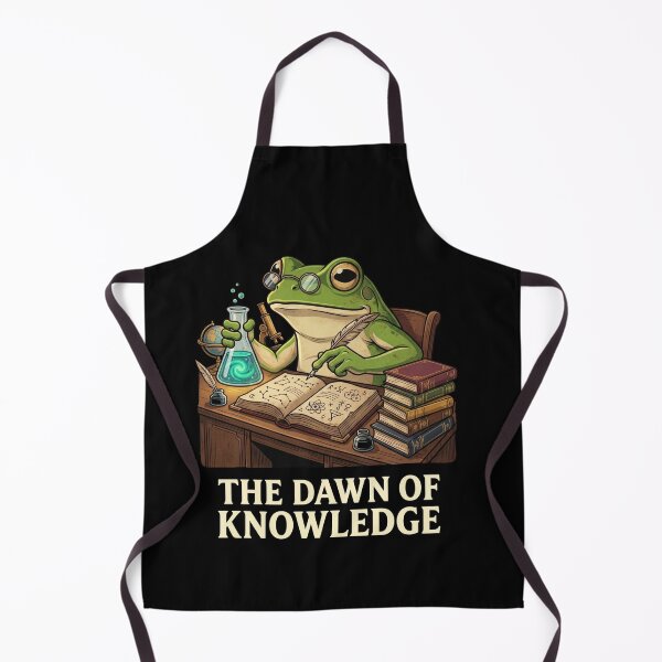 Item preview, The Dawn Of Knowledge Scholar Frog Academic Science Student Wisdom designed and sold by SofenArt.