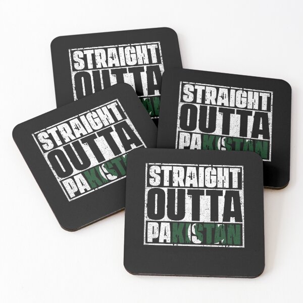 Item preview, Straight Outta Pakistan Flag designed and sold by CosmoKitsch.