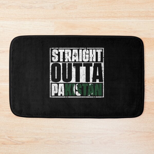 Item preview, Straight Outta Pakistan Flag designed and sold by CosmoKitsch.