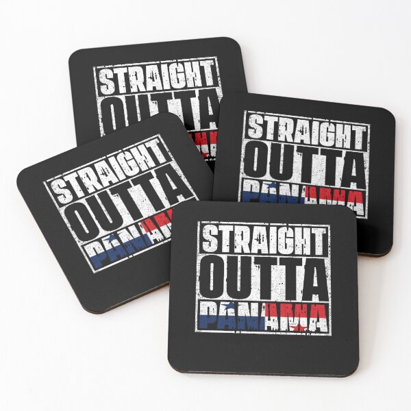 Item preview, Straight Outta Panama Flag designed and sold by CosmoKitsch.
