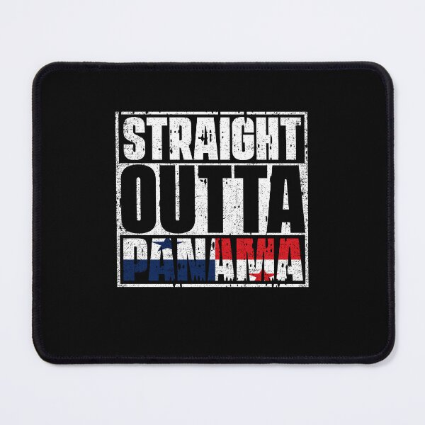 Item preview, Straight Outta Panama Flag designed and sold by CosmoKitsch.