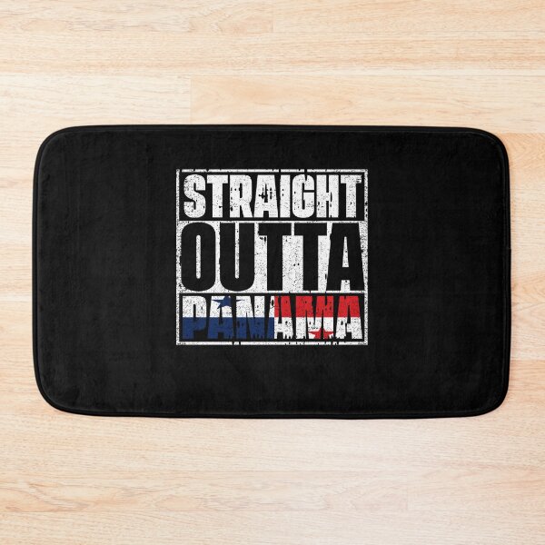 Item preview, Straight Outta Panama Flag designed and sold by CosmoKitsch.