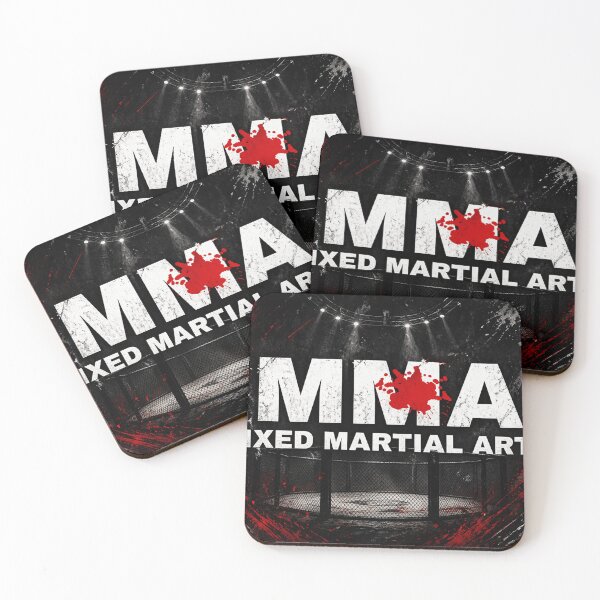 Item preview, MMA Fight Arena – Grit, Power & Combat Spirit designed and sold by Fei Long Design Hub.