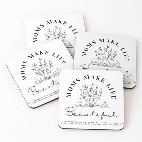 Item preview, Moms Make Life Beautiful designed and sold by Dapper Duck Designs.
