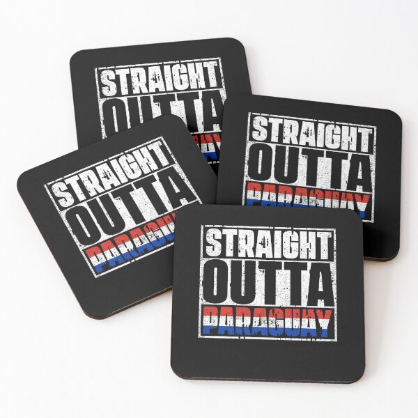 Item preview, Straight Outta Paraguay Flag designed and sold by CosmoKitsch.