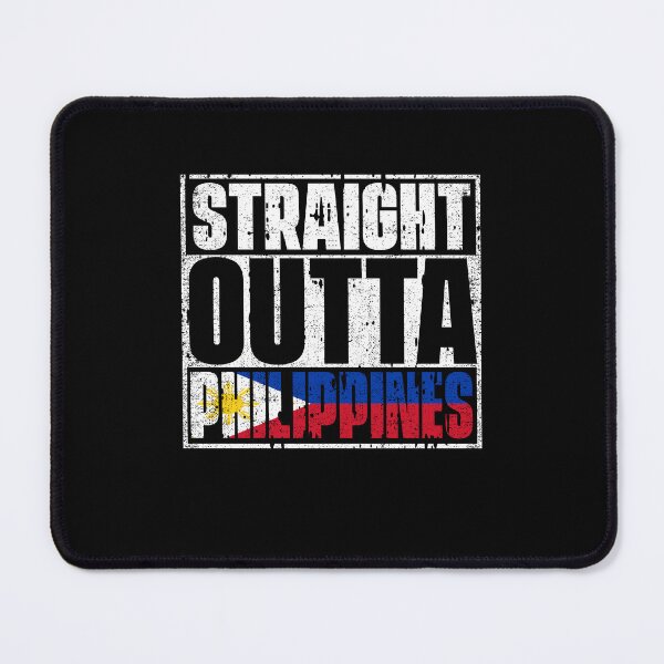 Item preview, Straight Outta Philippines Flag designed and sold by CosmoKitsch.