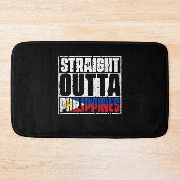 Item preview, Straight Outta Philippines Flag designed and sold by CosmoKitsch.