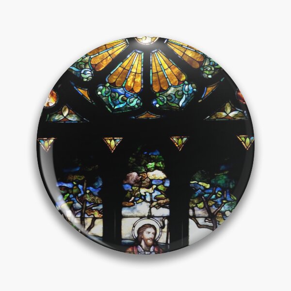 Item preview, Tiffany Stained Glass Window | Art Nouveau designed and sold by GammaRay.