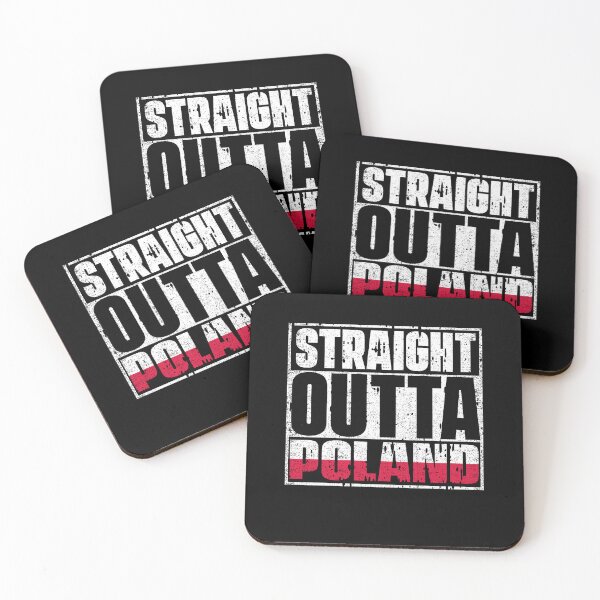Item preview, Straight Outta Poland Flag designed and sold by CosmoKitsch.