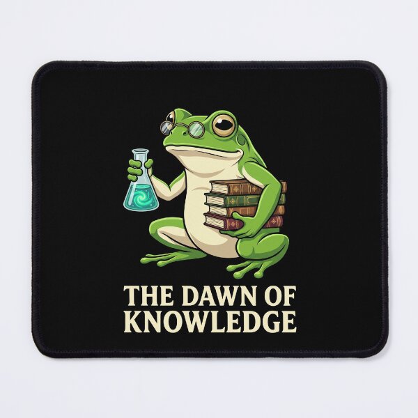 Item preview, The Dawn Of Knowledge Wise Frog Science Books Learning Academic designed and sold by SofenArt.
