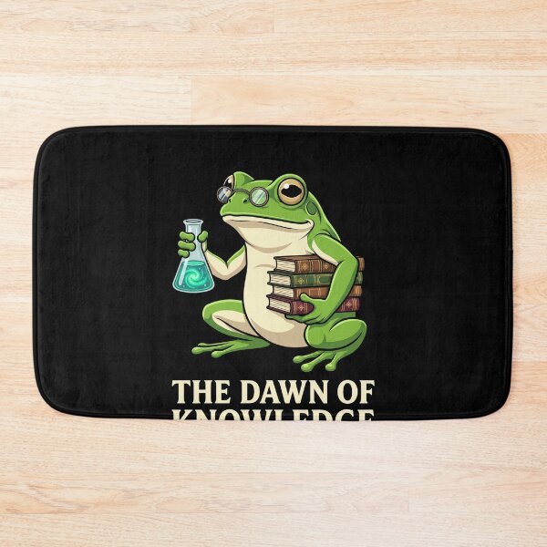Item preview, The Dawn Of Knowledge Wise Frog Science Books Learning Academic designed and sold by SofenArt.