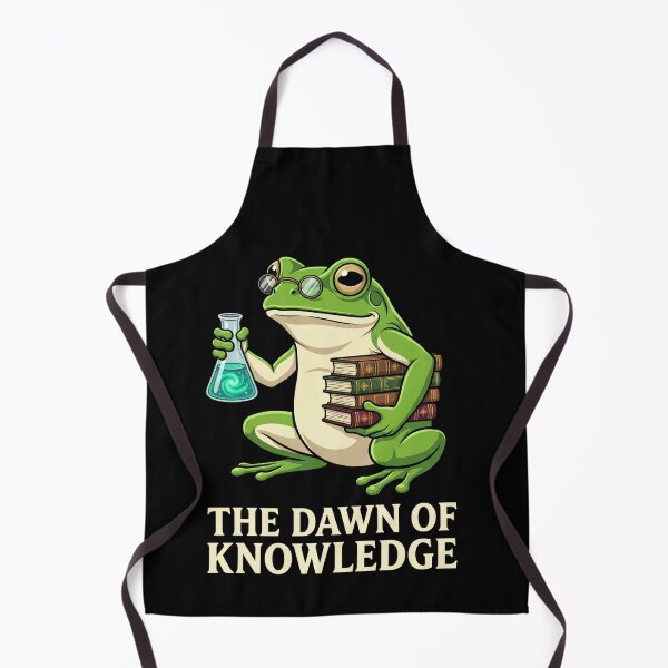 Item preview, The Dawn Of Knowledge Wise Frog Science Books Learning Academic designed and sold by SofenArt.