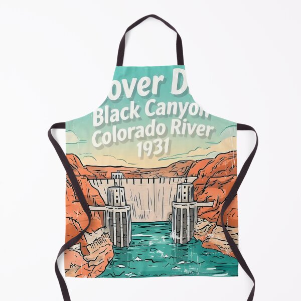 Item preview, Hoover Dam Black Canyon Colorado River 1931 Vintage designed and sold by HowToCanadian.