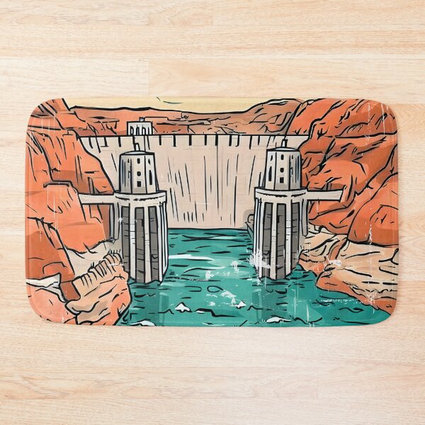 Item preview, Hoover Dam Black Canyon Colorado River 1931 Vintage designed and sold by HowToCanadian.