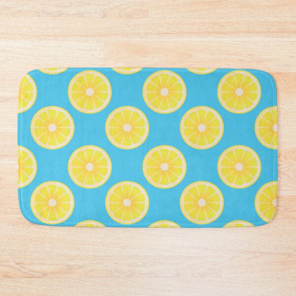 Item preview,  Fresh lemon slices with light blue background designed and sold by studiodrchicken.