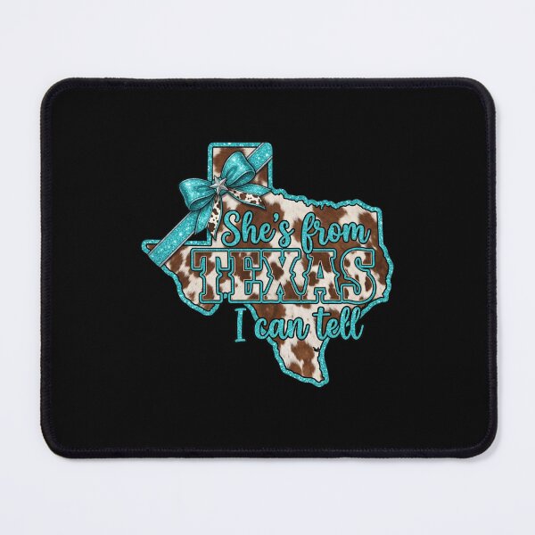 Item preview, She's From Texas I Can Tell Western Country Texas Pride Texan Cowgirl designed and sold by SofenArt.
