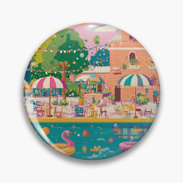 Item preview, Tropical Dreamland: Retro Poolside Paradise | CSR Initiatives designed and sold by Sheoutthere.