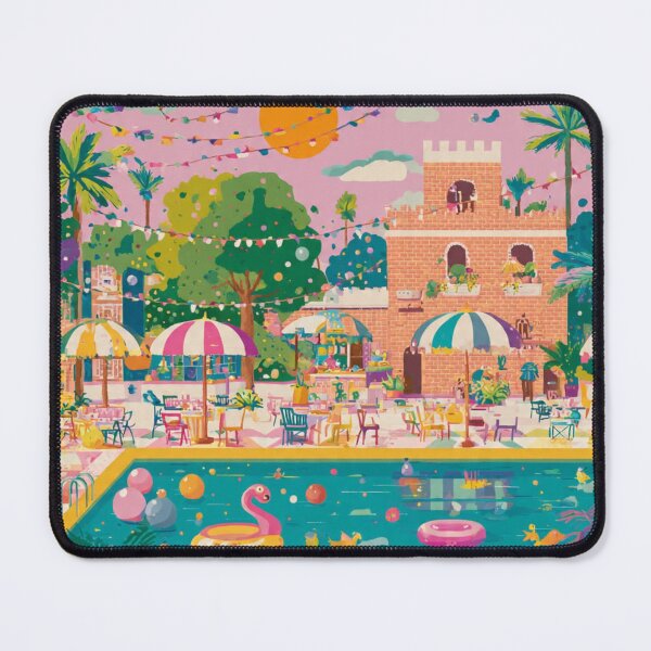 Item preview, Tropical Dreamland: Retro Poolside Paradise | CSR Initiatives designed and sold by Sheoutthere.