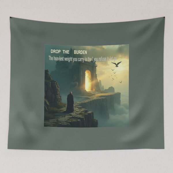 Item preview, "The heaviest weight you carry is the 'I' you refuse to let go." designed and sold by Creative-RE.
