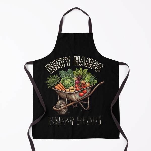Item preview, Dirty Hands Happy Heart Gardening Farmer Homesteader designed and sold by SofenArt.
