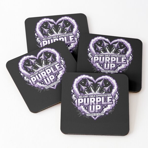 Item preview, Military Child Appreciation Purple Up Honoring Our Heroes Military Family Support designed and sold by SofenArt.