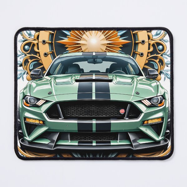 Item preview, 2022 Green Muscle Car designed and sold by Crazy Ronald.