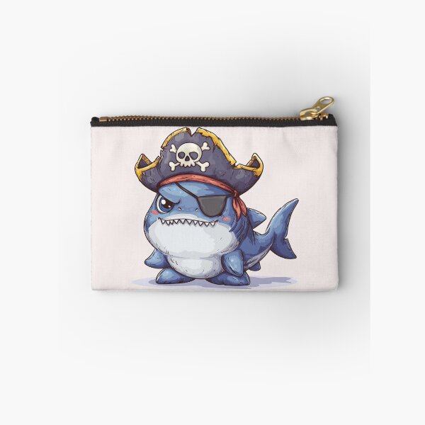 Item preview, Pirate Shark Cute Cartoon. designed and sold by LearnCreations.