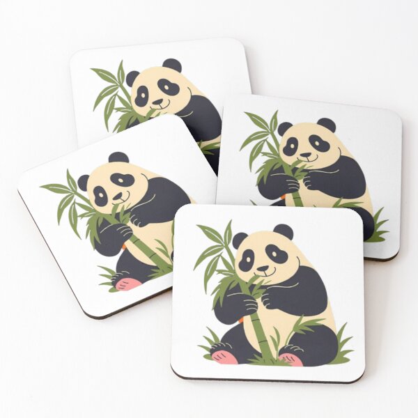 Item preview, Panda Eating Bamboo Nature Illustration | Cute Panda Lover Gift for Her | Wildlife Panda Art Tee designed and sold by SOLIORA  ATELIER.