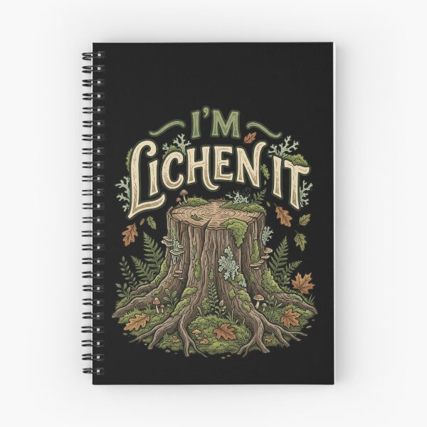 Item preview, I'm Lichen It Nature Lover Forest Hiking Outdoors Pun designed and sold by SofenArt.