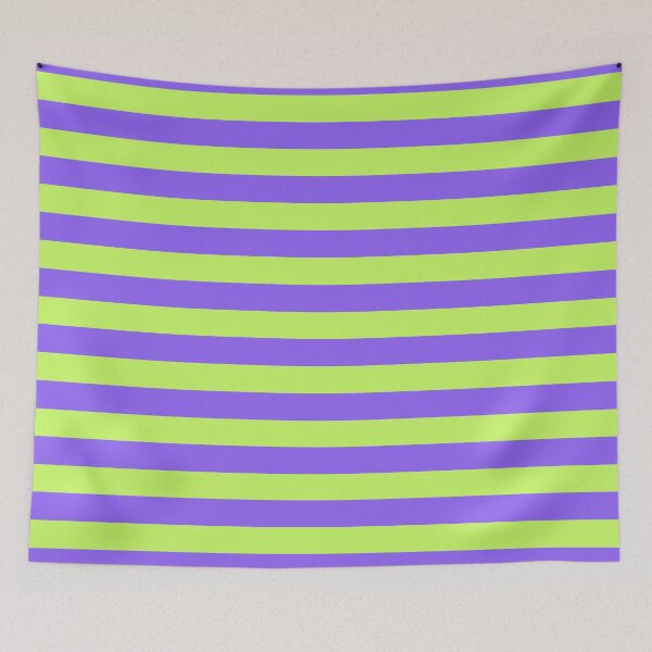 Item preview, Bold purple and green stripes designed and sold by findlost.