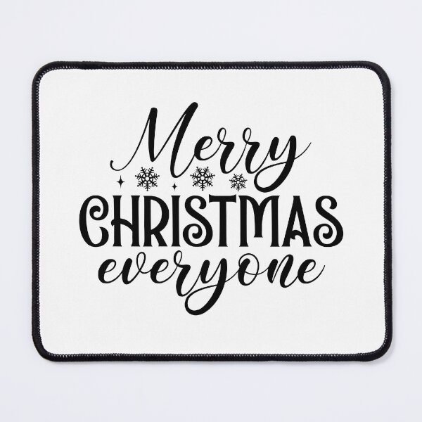 Item preview, Merry Christmas Everyone Cat Feline - Cute Inclusive Holiday Gift designed and sold by FuzionRaptor.