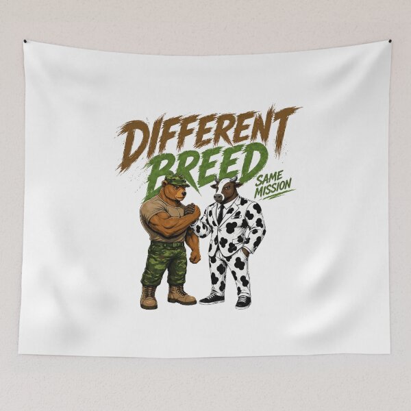 Item preview, Different Breed Streetwear Graphic Tee designed and sold by Aimetoi.