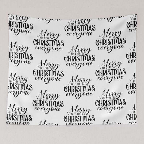Item preview, Merry Christmas Everyone Cat Feline - Cute Inclusive Holiday Gift designed and sold by FuzionRaptor.