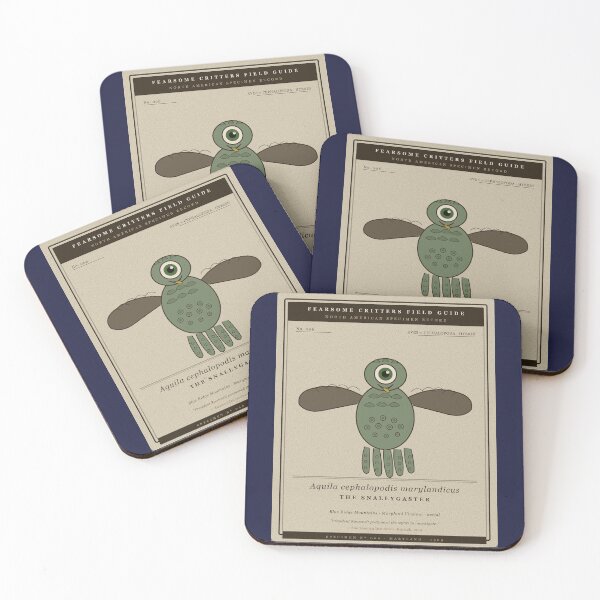 Item preview, Snallygaster Maryland Cryptid Field Guide Sticker designed and sold by FieldLog1887.