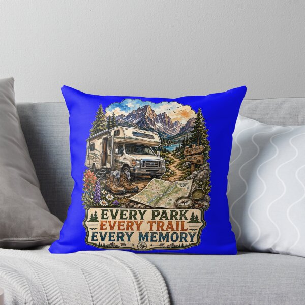 Item preview, RVing Camper Design Every Park Every Trail Every Memory designed and sold by fantasticdesign.