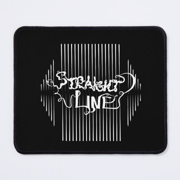 Item preview, Straight Line Ironic White Ink Art Print designed and sold by Vesivariart.