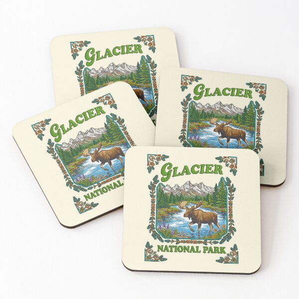 Item preview, Glacier National Park Moose Mountain designed and sold by TeeARTHY.