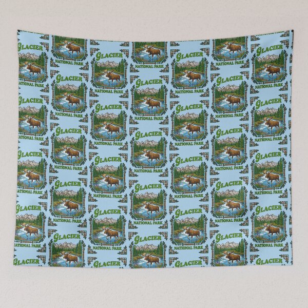 Item preview, Glacier National Park Moose Mountain designed and sold by TeeARTHY.
