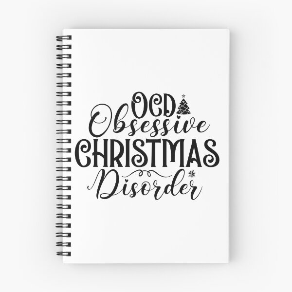 Item preview, OCD Obsessive Christmas Disorder Cat - Funny Festive Feline Gift designed and sold by FuzionRaptor.