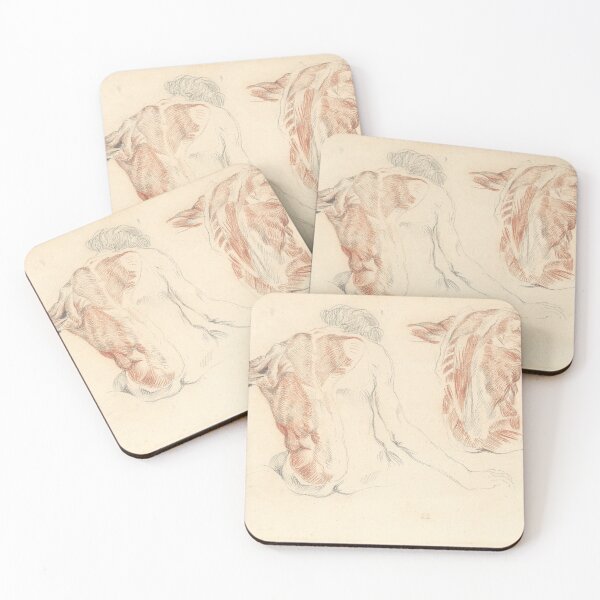 Item preview, Delacroix Anatomy Study | Vintage Medical designed and sold by GammaRay.