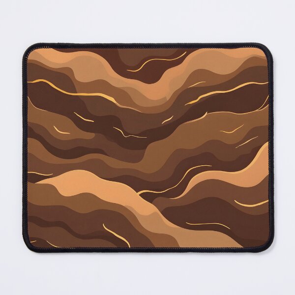 Item preview, Coffee Brown Modern Luxury Gold Collection designed and sold by TrendyDesigne412.