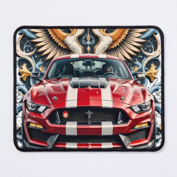 Item preview, Red American Muscle Car designed and sold by Crazy Ronald.